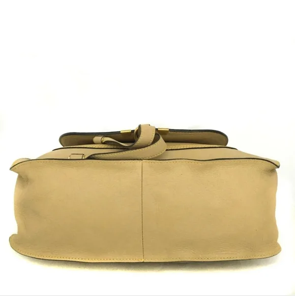 Chloe Marcie  Brown Leather Hand Bag w/Shoulder Strap - Picture 5 of 11